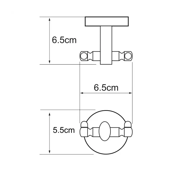 Крючок WasserKRAFT Rhein K-6200 K-6223D