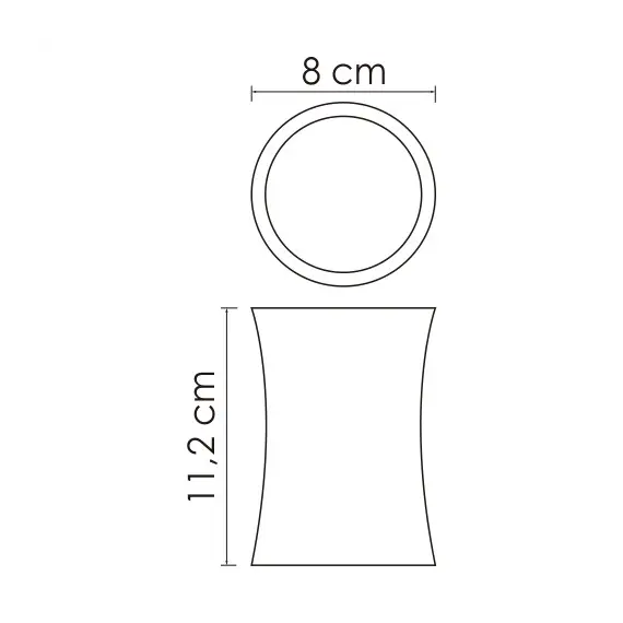 Стакан для зубных щеток WasserKRAFT  K-7600 K-7628