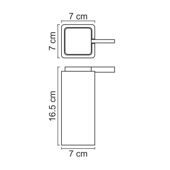Дозатор  для жидкого мыла  WasserKRAFT K-9600 K-9699