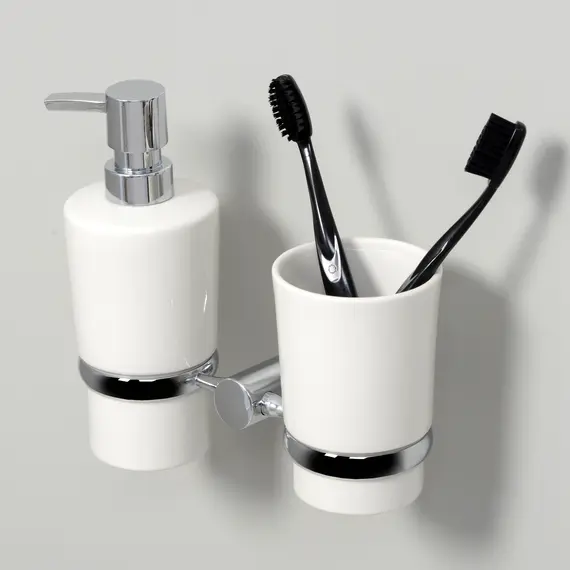 Держатель стакана и дозатора WasserKRAFT  K-28289