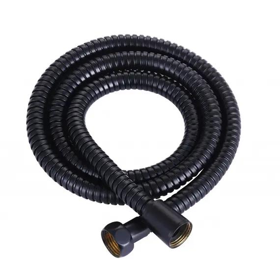 Гибкий шланг металлизированный чёрный матовый Cezares CZR-FMM