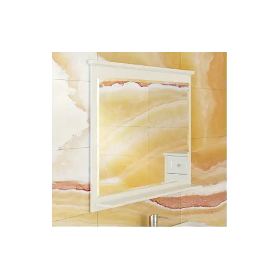 COMFORTY. Зеркало "Тбилиси-70/90" белый глянец