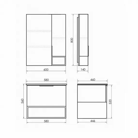 Тумба-умывальник Comforty Франкфурт