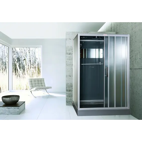 Душевая прямоугольная кабина с крышей ESG-3129CKR  120х90х210см