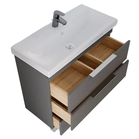 Тумба напольная без  раковины 1Marka Gaula 3 ящика