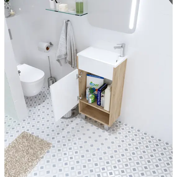 Тумба напольная с раковиной 1Marka Lira