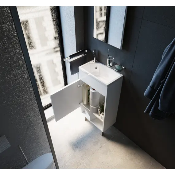 Тумба напольная с раковиной 1Marka Lira