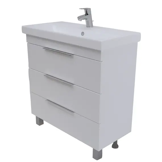 Тумба напольная без  раковины 1Marka Gaula 3 ящика