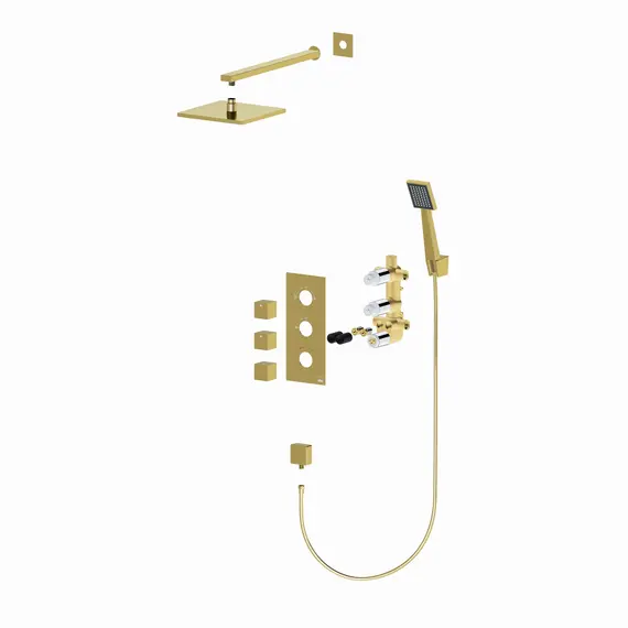 Душевая система встроенная с термостатом Timo Tetra-thermo SX-0179