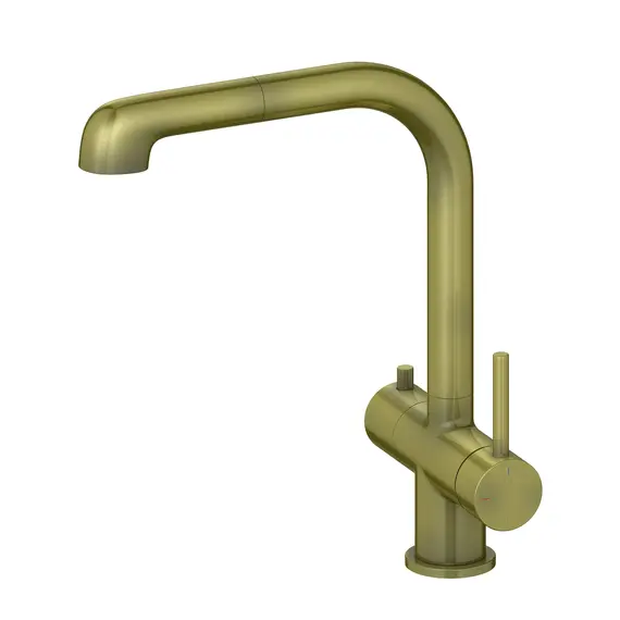 Смеситель для кухни с подключением фильтра и выдвижной лейкой Timo Saona 2346/02FL