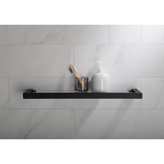 Полка в ванную стеклянная Timo Selene