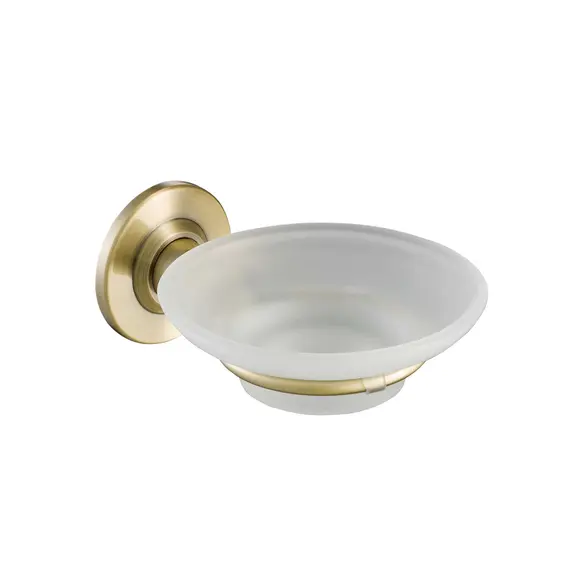 Мыльница круглая со стеклом Timo Nelson