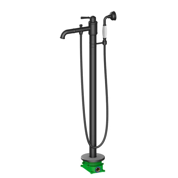 Смеситель напольный для ванны с душем Timo Arisa 5300/03Y-CR