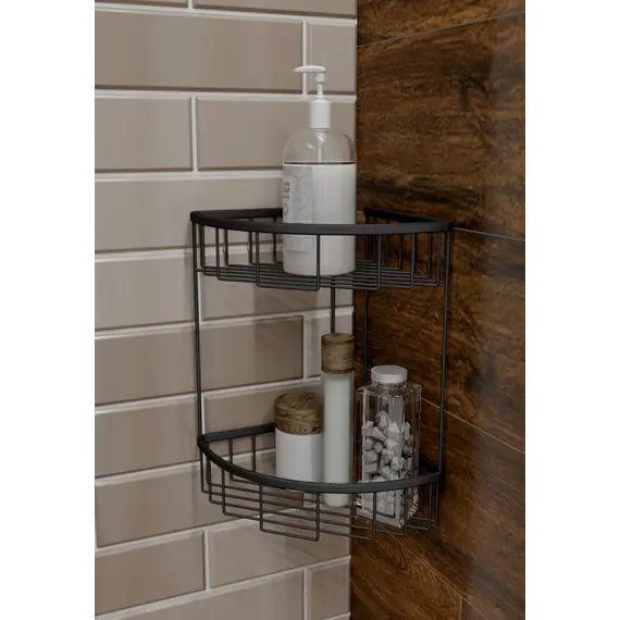 Полка угловая двойная Timo Saona 13082/03