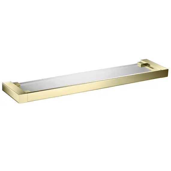 Полка в ванную стеклянная Timo Selene