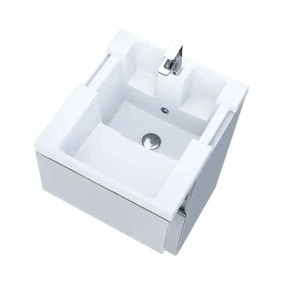 Тумба подвесная с раковиной  1Marka  Bumble 1 ящик