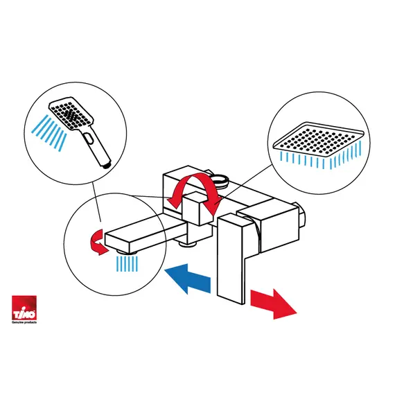 Душевая система Timo Selene SX-2013