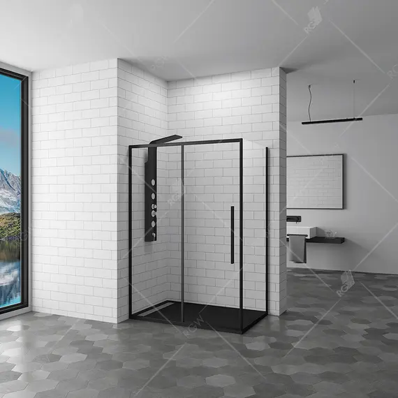 Душевой уголок RGW SV-42B (SV-12B + Z-050-2B)