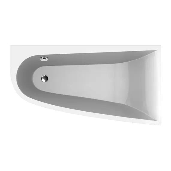 Ванна  акриловая ассиметричная Vayer Boomerang