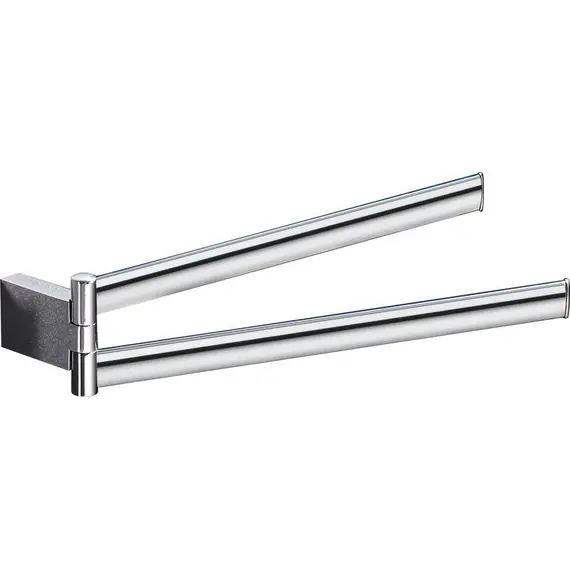 Gedy G-Kent  полотенцедержатель двойной поворотный  длина 36 5 см   хром