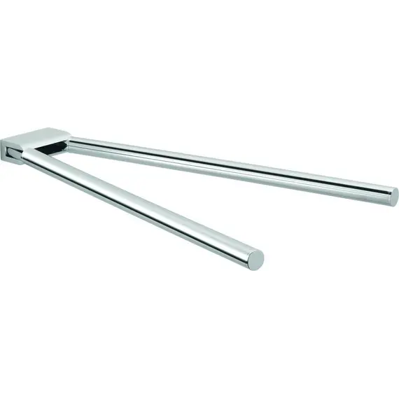 Gedy G-Canarie  полотенцедержатель двойной поворотный   хром