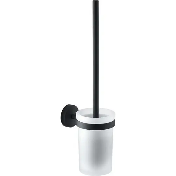 Gedy G-Eros  настенный стеклянный ёрш   черный матовый