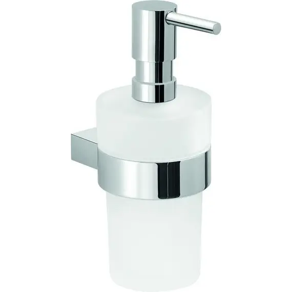 Gedy G-Canarie  настенный стеклянный дозатор   хром