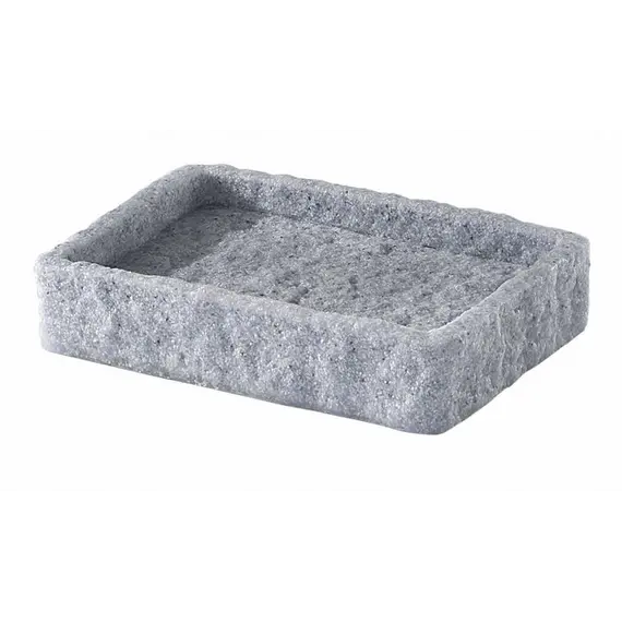 Gedy G-Aries  настольная мыльница   серый