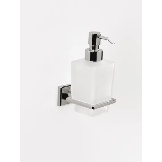 Gedy G-Colorado  настенный стеклянный дозатор   хром