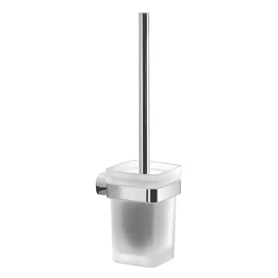 Gedy G-Stelvio  настенный стеклянный ерш   хром