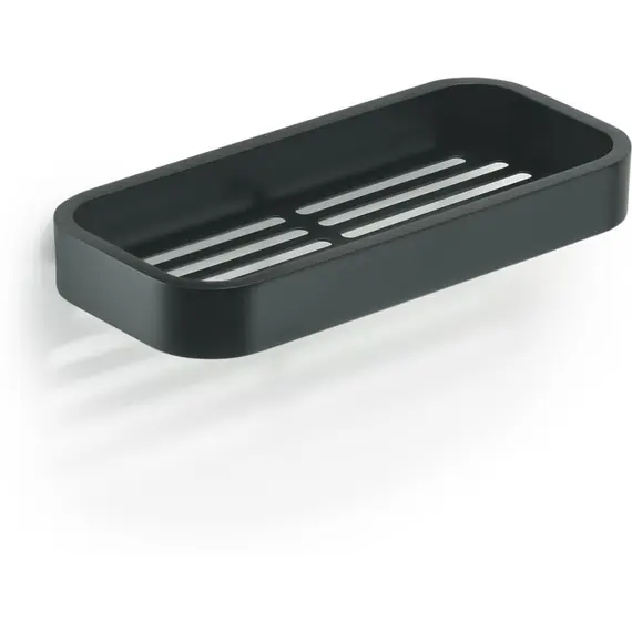 Gedy Outline  решётка прямоугольная 1-уровневая   черный матовый