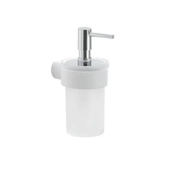 Gedy G-Pirenei  настенный стеклянный дозатор   белый матовый