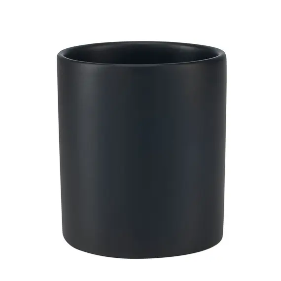 Stil Haus Buket  наcтольный керамический стакан  черная матовая керамика