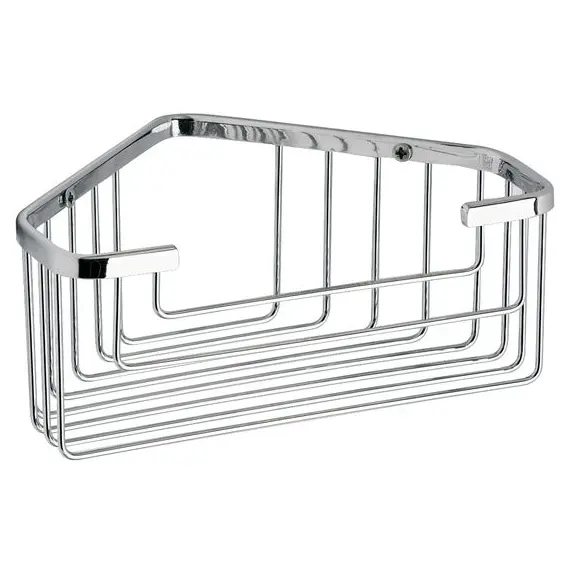 Gedy  решётка угловая 1-уровневая   хром