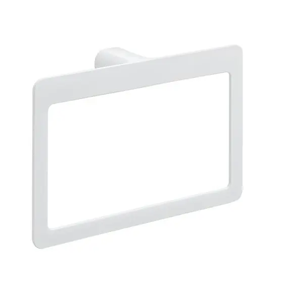 Gedy Pirenei  полотенцедержатель кольцо   белый матовый