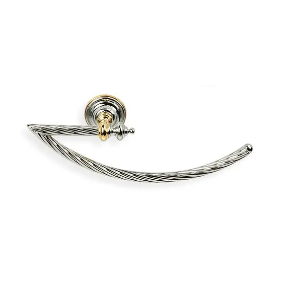 Stil Haus Giunone  полотенцедержатель - полукольцо   хром - золото