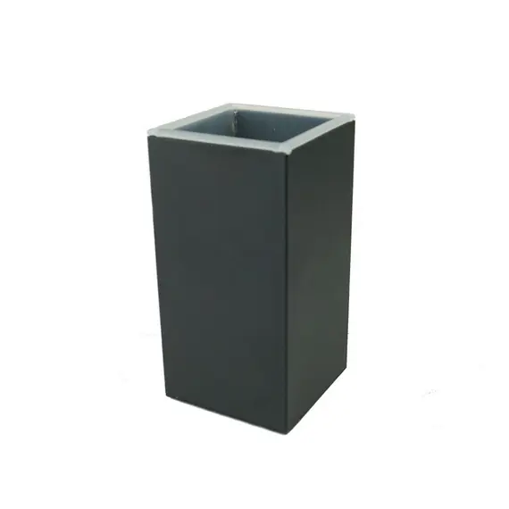 Stil Haus Urania  настольный металлический стакан   черный матовый