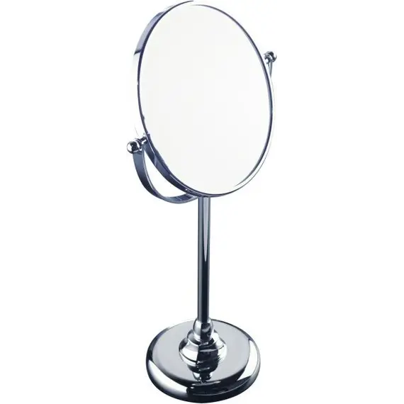 Stil Haus  настольное круглое поворотное косметическое зеркало (3x)   хром