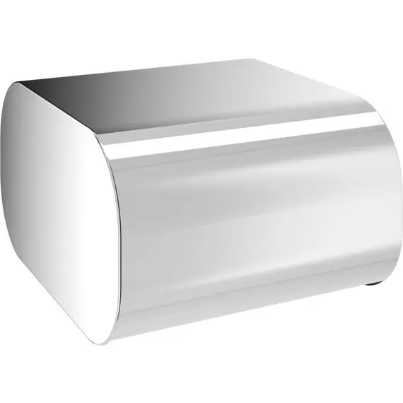 Gedy Outline  бумагодержатель с крышкой   хром