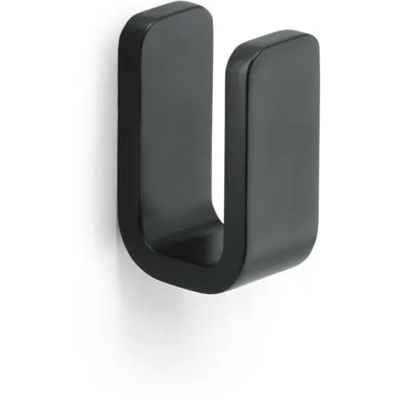 Gedy Outline  крючок одинарный   черный матовый