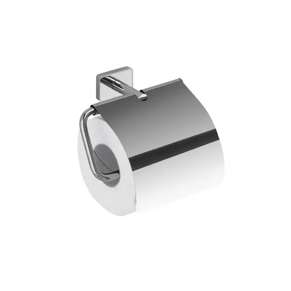 Gedy Minnesota бумагодержатель с крышкой  хром
