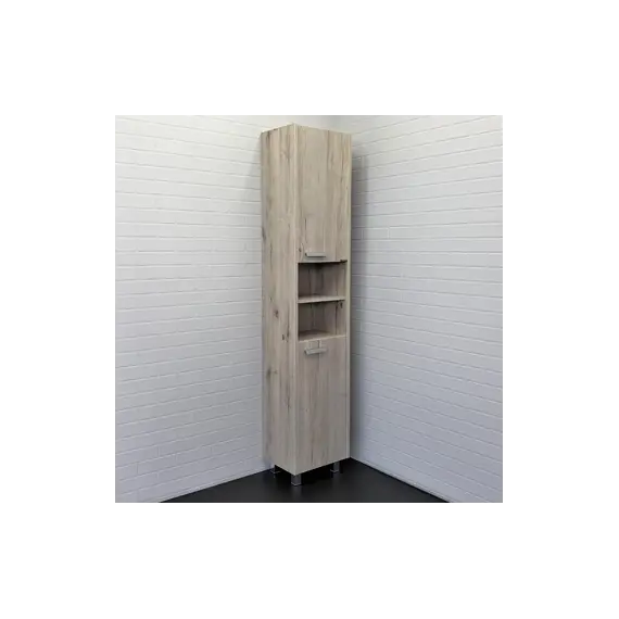 COMFORTY. Шкаф-колонна "Марио-40" дуб/сосна