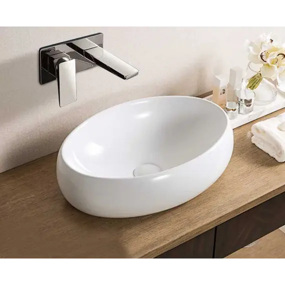 Накладная белая раковина для ванной Gid N9030b