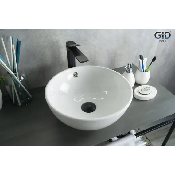 Накладная белая раковина для ванной Gid N9002