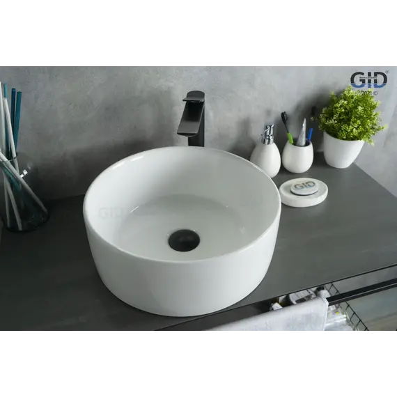 Накладная белая раковина для ванной Gid N9011