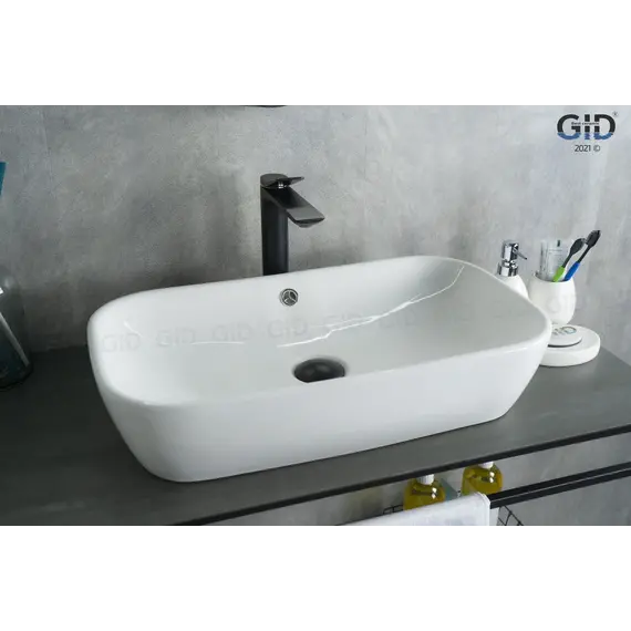 Накладная белая раковина для ванной Gid N9217