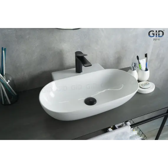 Накладная белая раковина для ванной Gid N9234