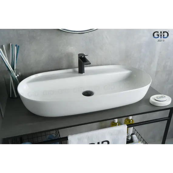 Накладная белая раковина для ванной Gid N9347
