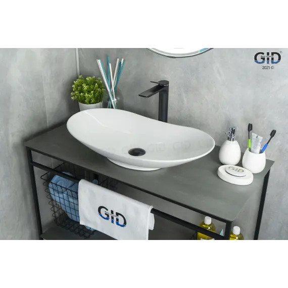Накладная овальная раковина для ванной Gid N9811