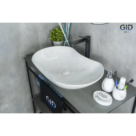 Накладная раковина для ванной под камень Gid Mnc503H012